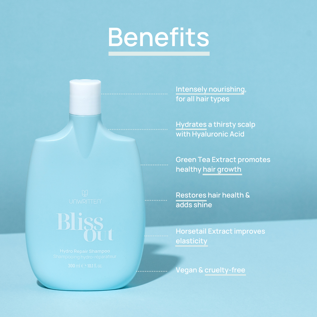 Bliss Out Hydro Repair Shampoo 300ml - Unwritten