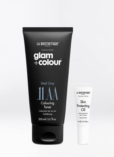 LA BIOSTHETIQUE Steel Grey. 11. AA Colouring Toner RT (Toner 200ml + Skin Protecting Oil 5ml)